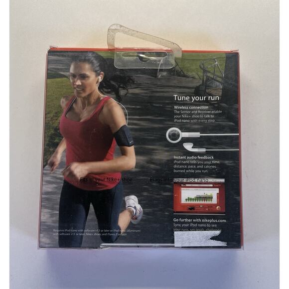 Nike + iPod Sport Kit Wireless Shoe Sensor MA365LL/B For Apple iPod NEW‎ SEALED - Picture 1 of 2